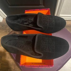 Tory Burch Cowley Slipper Suede